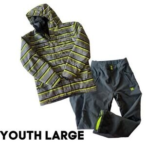 DC Dark Shadow Youth Size Large Ski Jacket And Pants